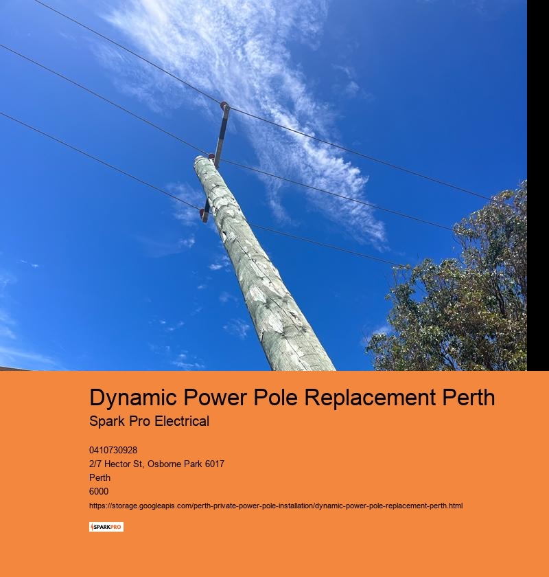 Specialised Power Pole Replacement Techniques