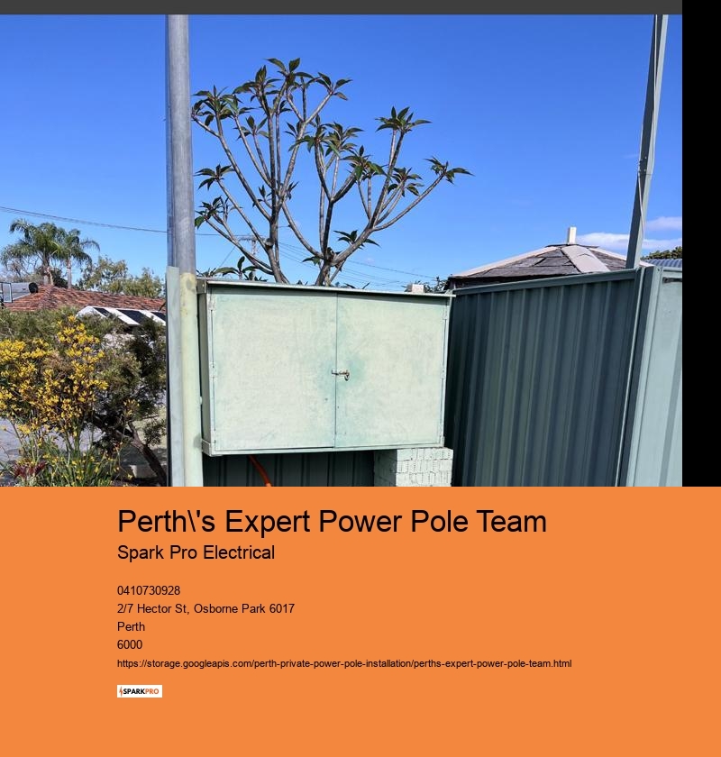 Perth's Expert Power Pole Team