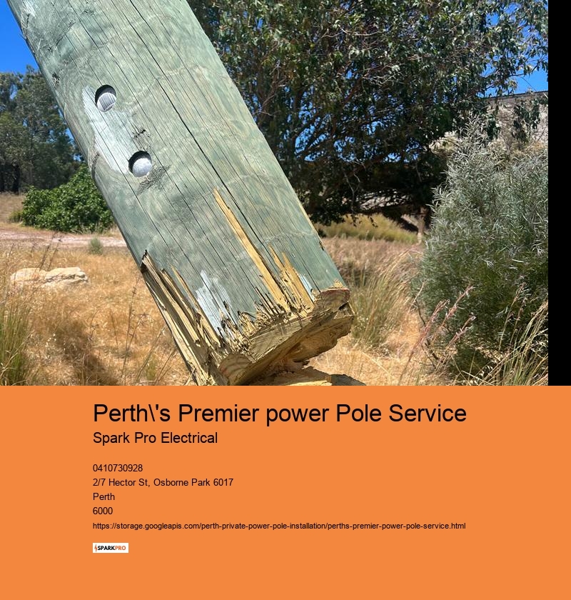 Dedicated Private Power Pole Replacement Services