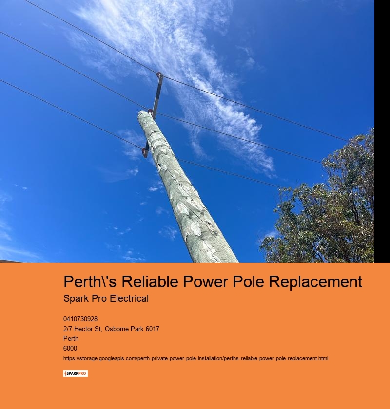 Electricial Consumer Pole Replacement