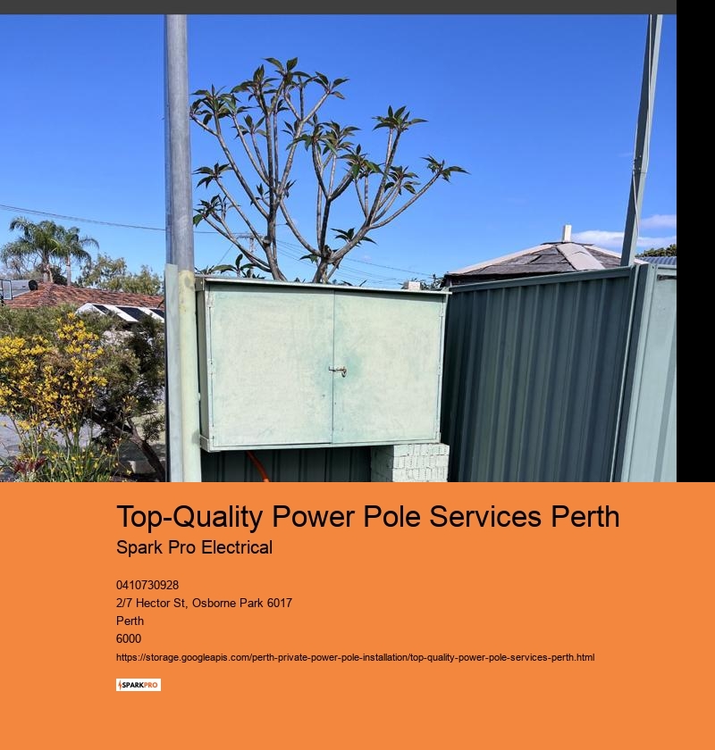 Top-Quality Power Pole Services Perth