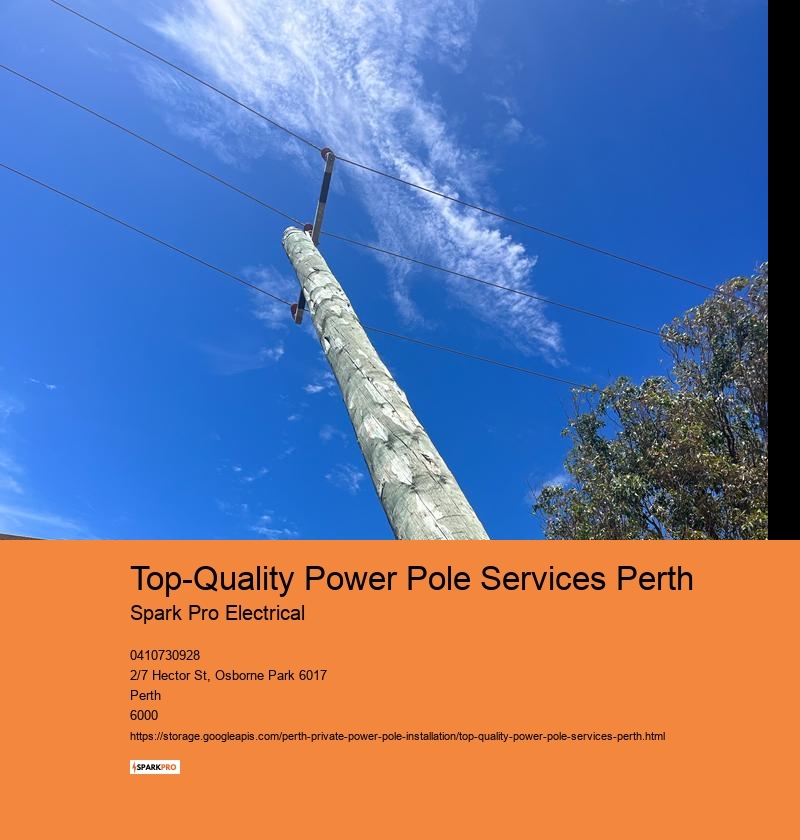 High-Performance Power Pole Replacement in Perth