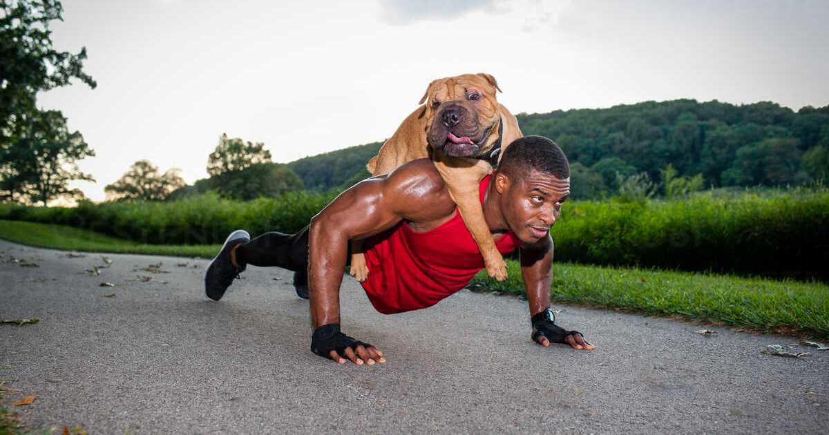 dog-and-owner-exercise