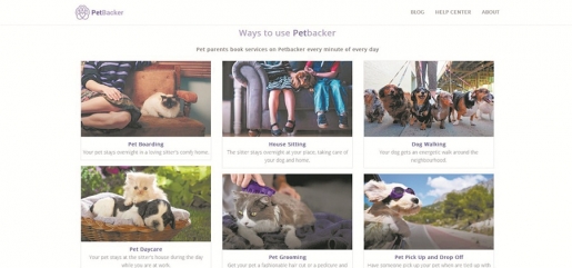 Ways to use petbacker