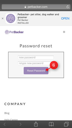 update password 6