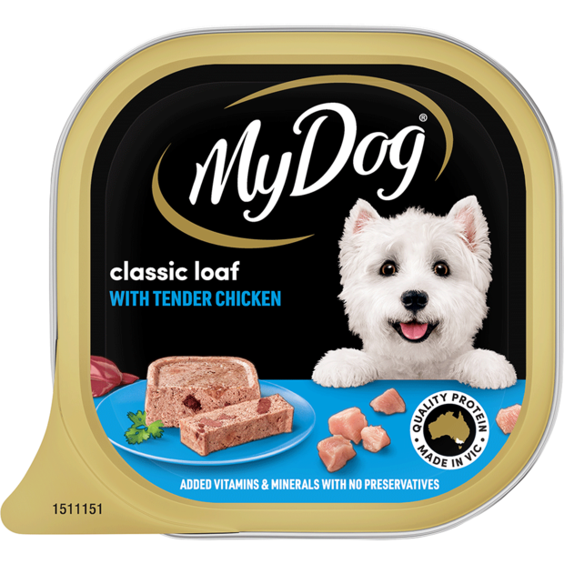 My Dog Loaf Classics Wet Dog Food Chicken Supreme Trays