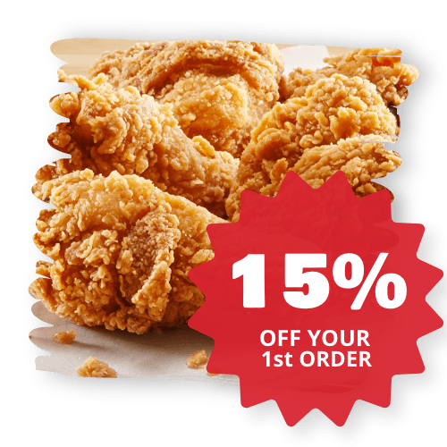 15% off your first order