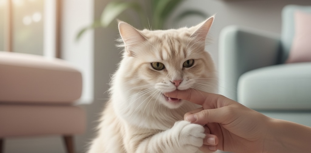 Kedi Neden Mırlarken Bir Anda Isırır?