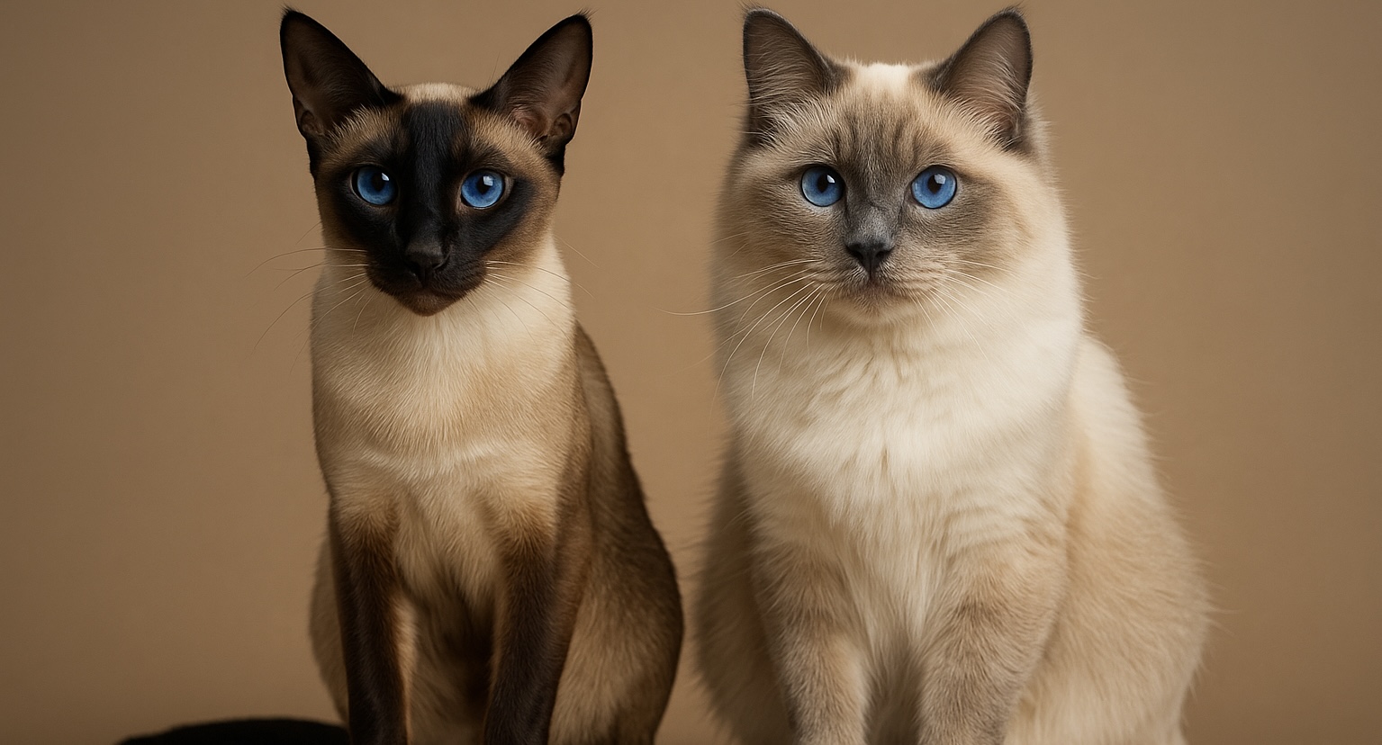 Blue Point Kedilerle Siam Kedisi Arasındaki Gerçek Bağ