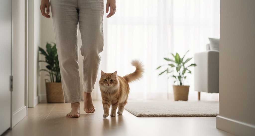 Kediler Neden Sahibini Odadan Odaya Takip Eder?
