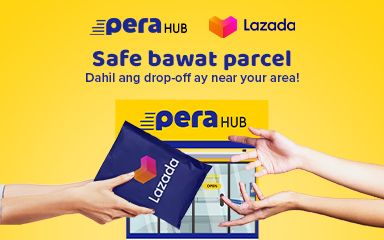 PERA HUB Safe bawat parcel banner