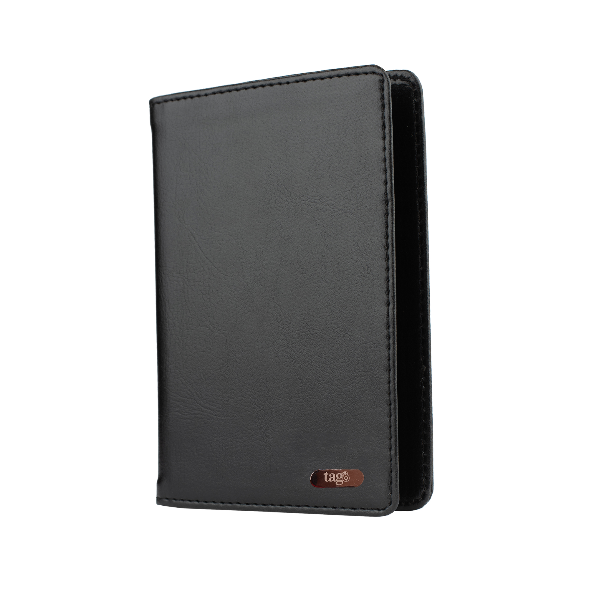 tag8 Dolphin Smart Leather RFID Passport Case - Tan