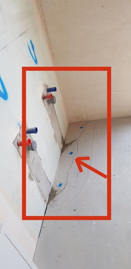 Zdjęcie usterki z inwestycja Polna 34, Liszki - deweloper Jadach Invest