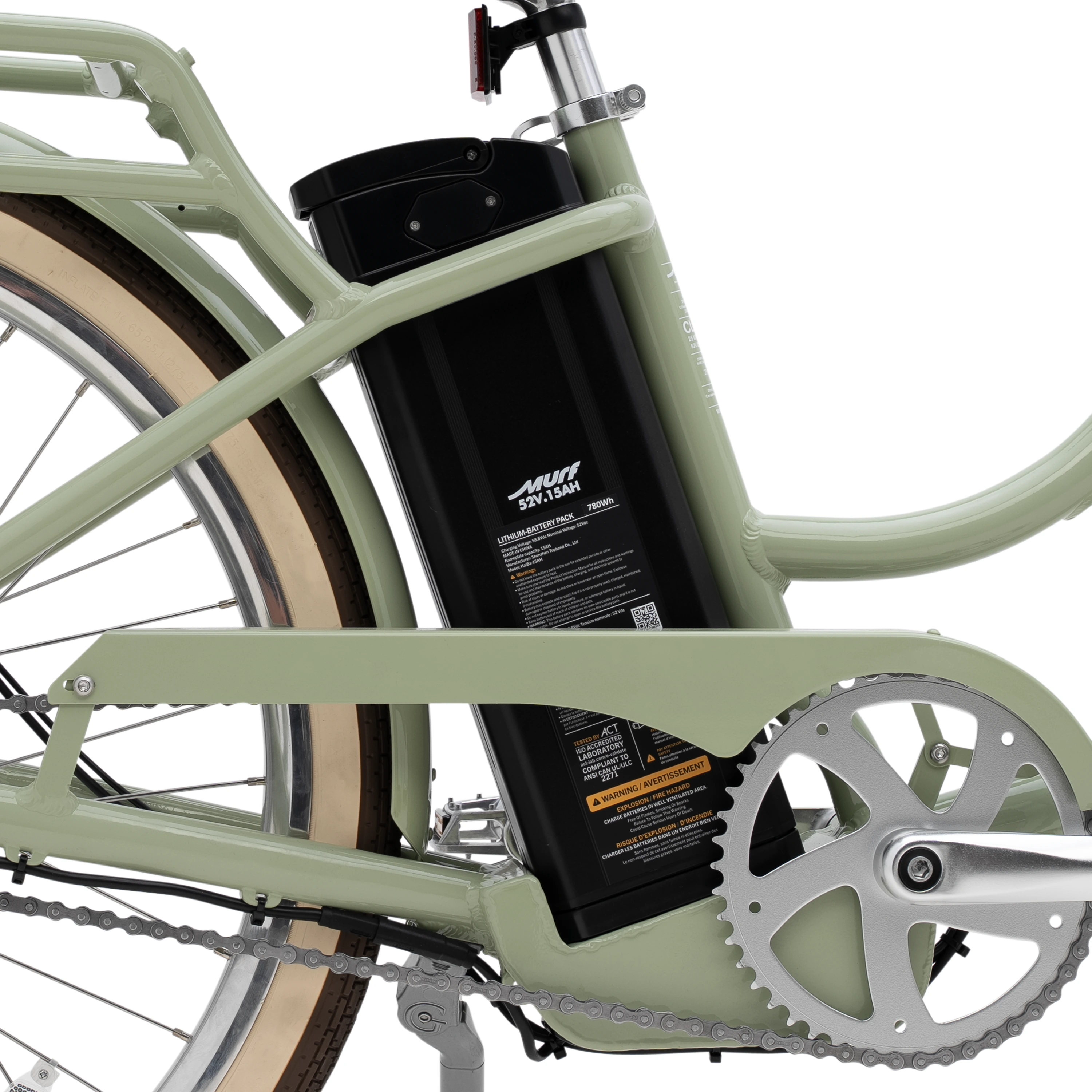 The Gigi Cruiser E-Bike | Class 3 Step-Thru