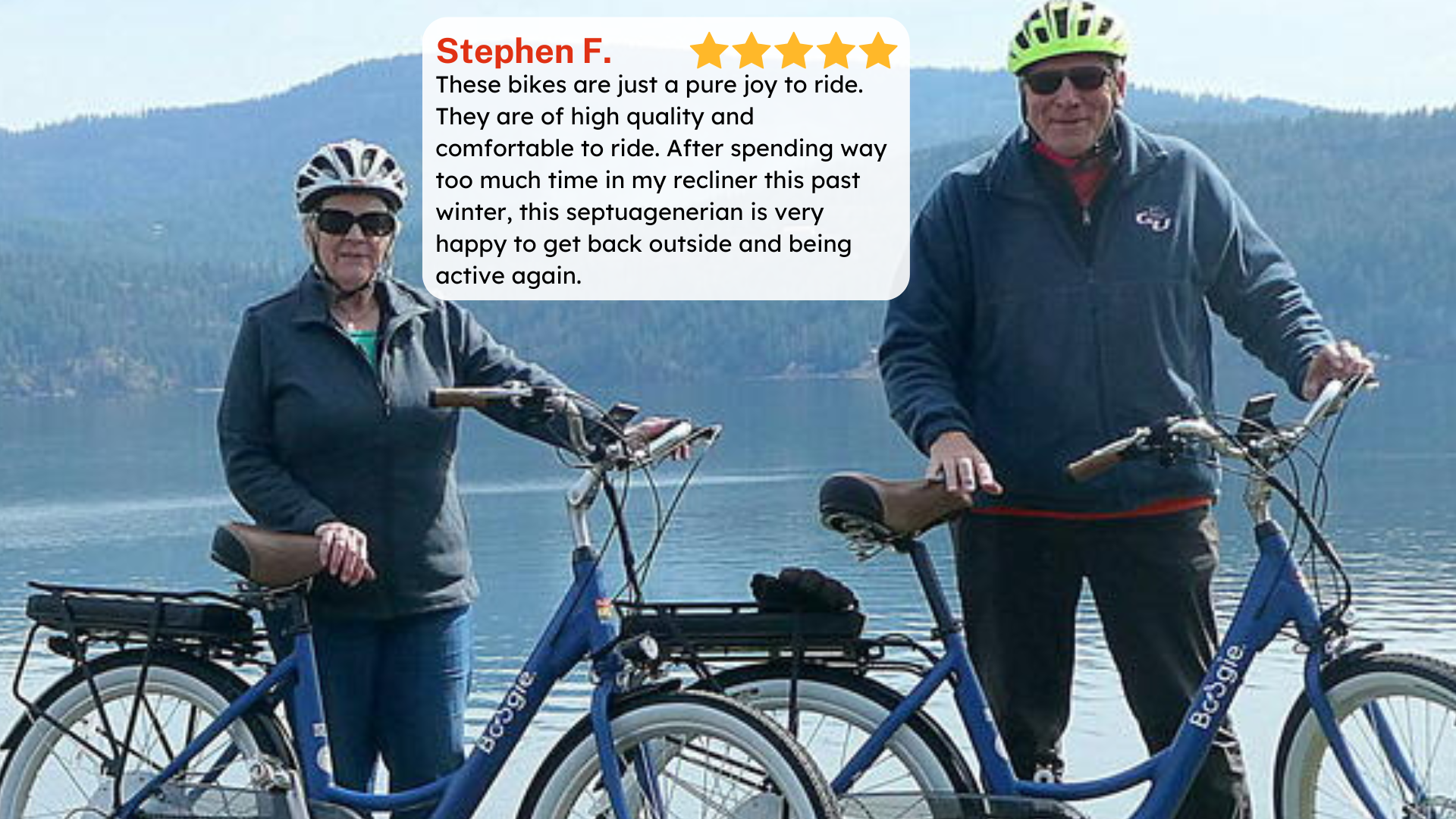 The Boogie Cruiser | Class 2 Comfort Commuter E-Bike