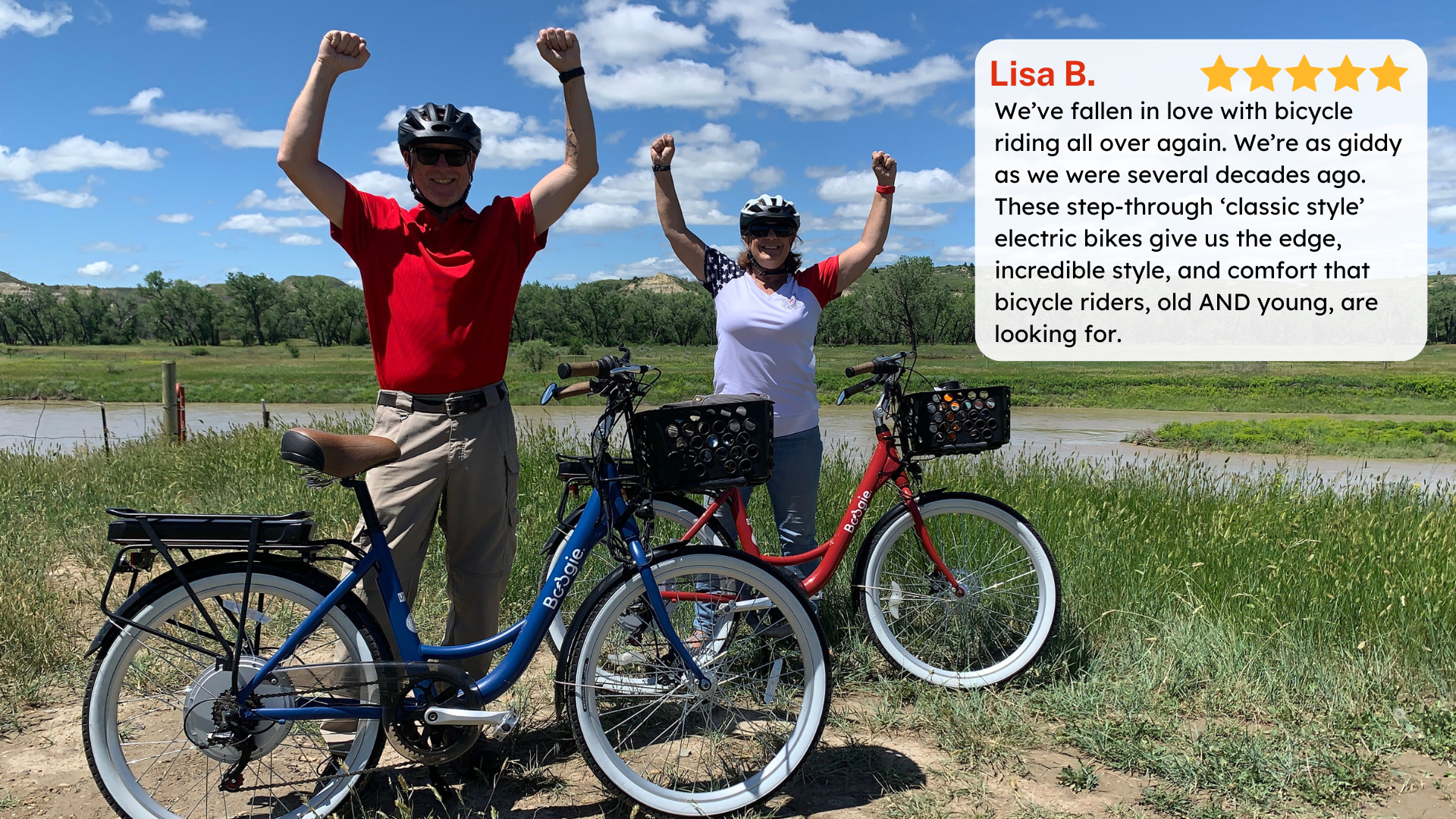 The Boogie Cruiser | Class 2 Comfort Commuter E-Bike