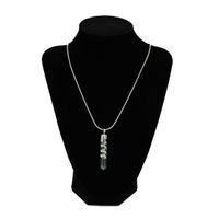 Spiral Wrap Glass Cylinder Pendant