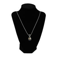 Infinity Teardrop Heart Pendant