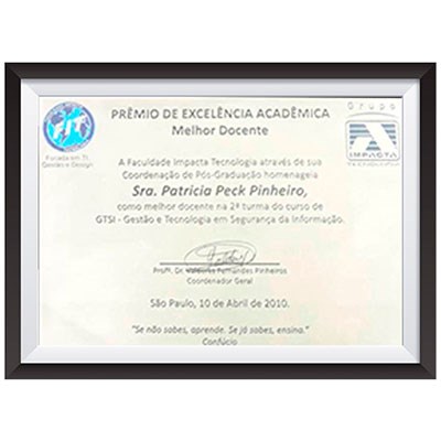 Prêmio de Excelência Acadêmica - Faculdade Impacta
