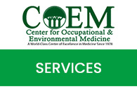 Services at The Center For Occupational & Environmental Medicine (COEM) in North Charleston, SC