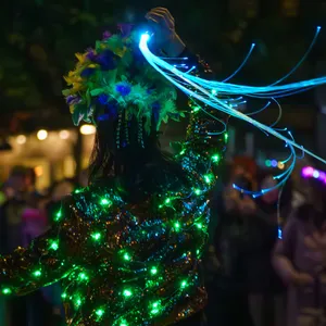 Photograph: Luminous Night Festival Dancer