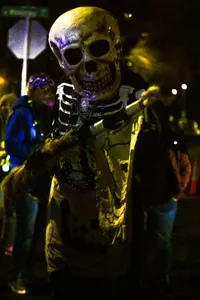 Photograph: Night Parade Skeleton Glow