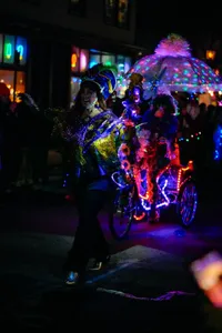 Photograph: Night Parade's Electric Glow