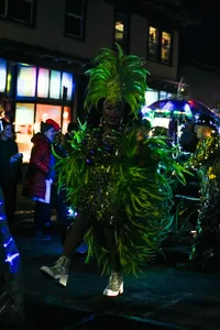Photograph: Vibrant Night Parade Performer