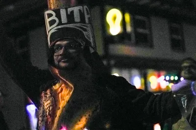 Photograph: Night Reveler in BITA Hat