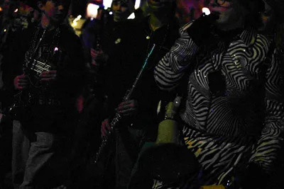 Photograph: Nighttime Street Musicians
