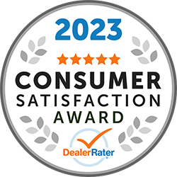 DealerRater 2023 Consumer Satisfaction Award