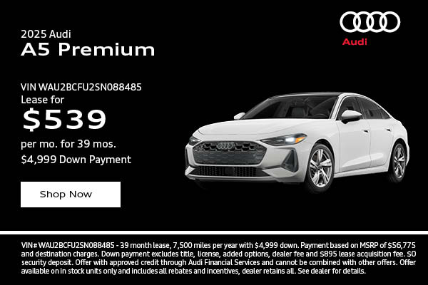 Audi A5 Premium Offer