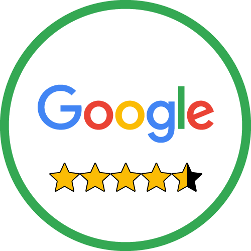 Google rating 4.5 stars for Daytona Nissan, trusted Nissan dealership serving Daytona, FL.