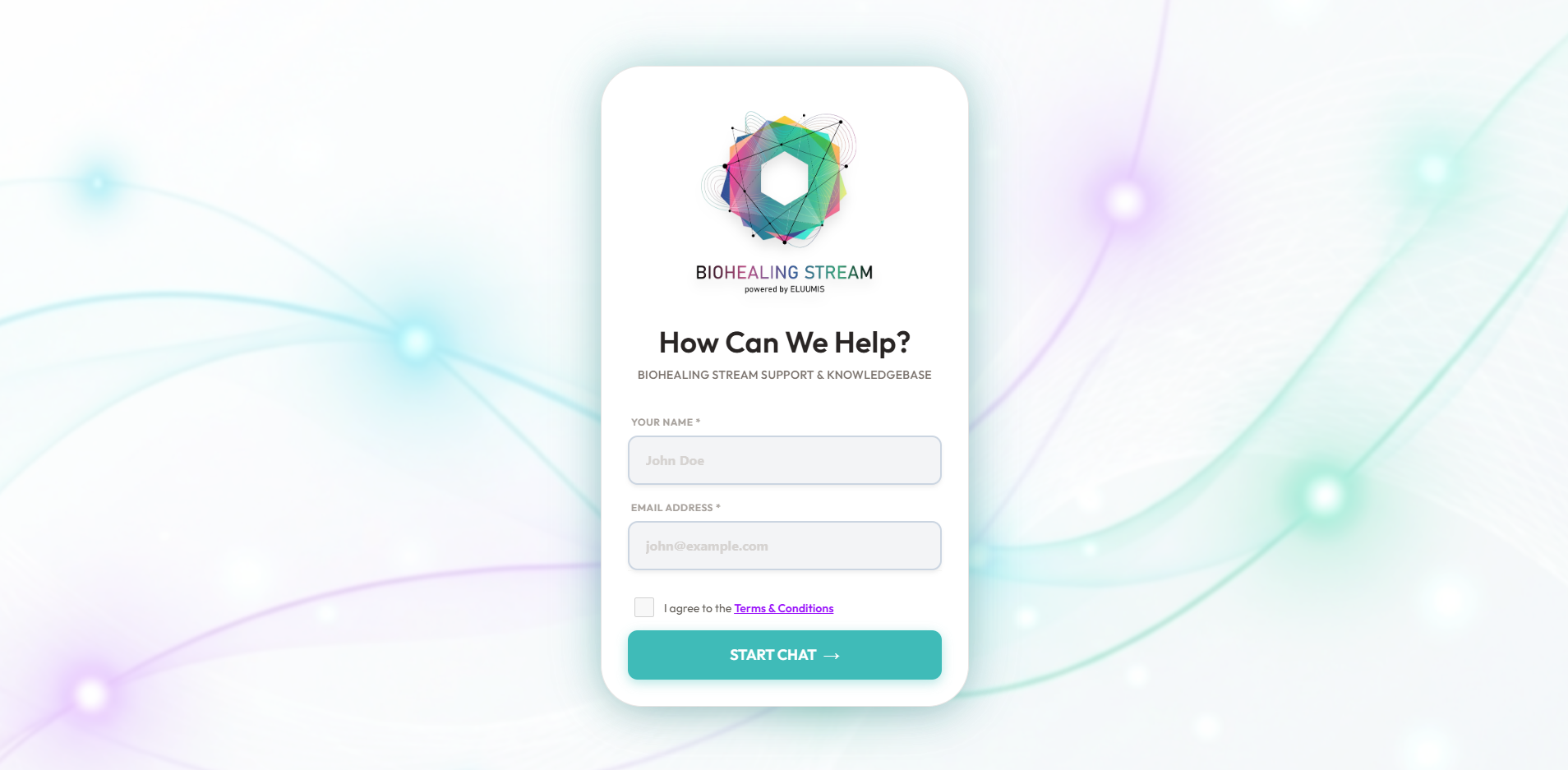 Web Chat Interface