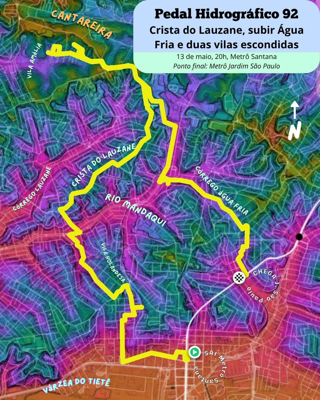 PH 92: Crista do Lauzane, subir Água Fria e duas vilas escondidas