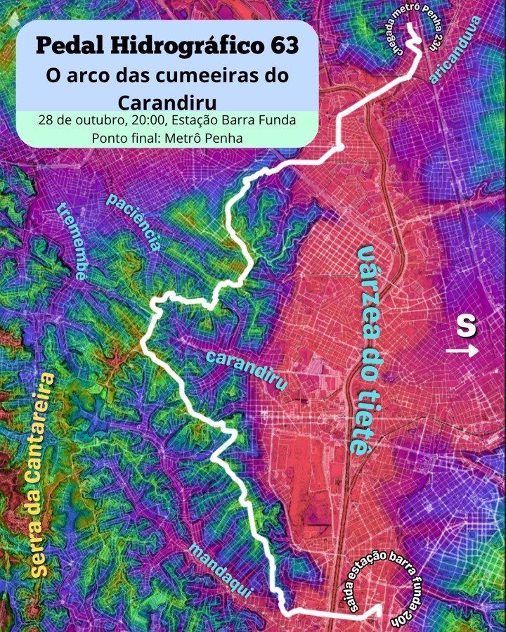 PH 63: O arco das cumeeiras do Caaguaçu