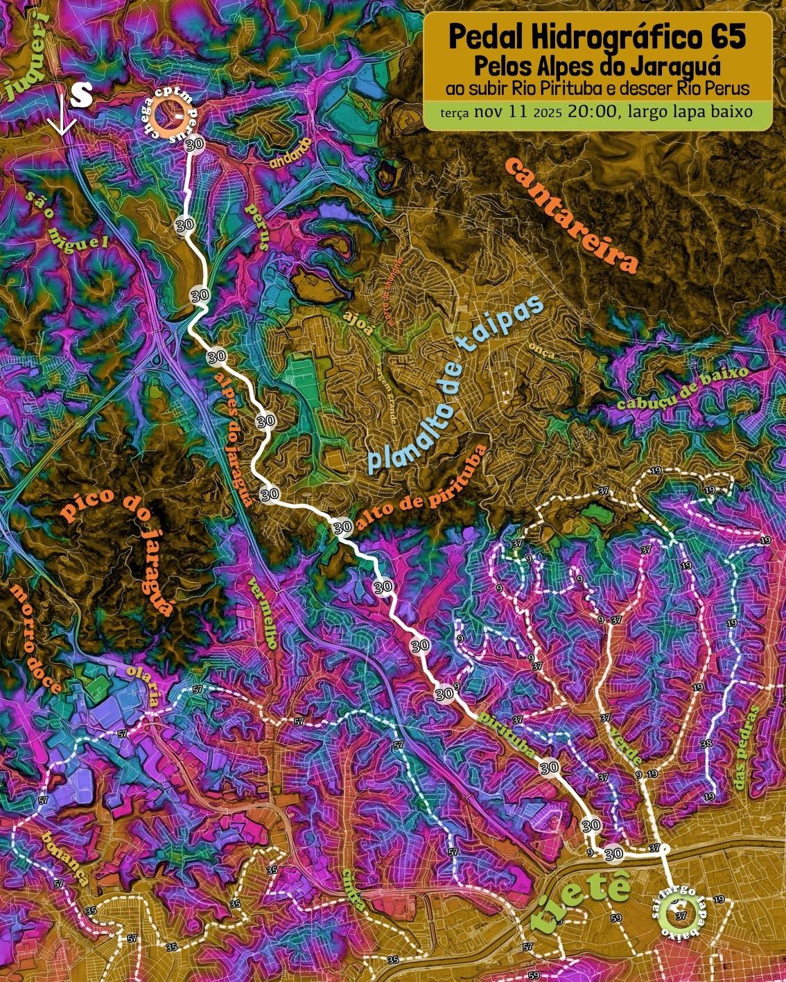 PH 65: Pelos Alpes do Jaraguá ao Subir Rio Pirituba e descer Rio Perus