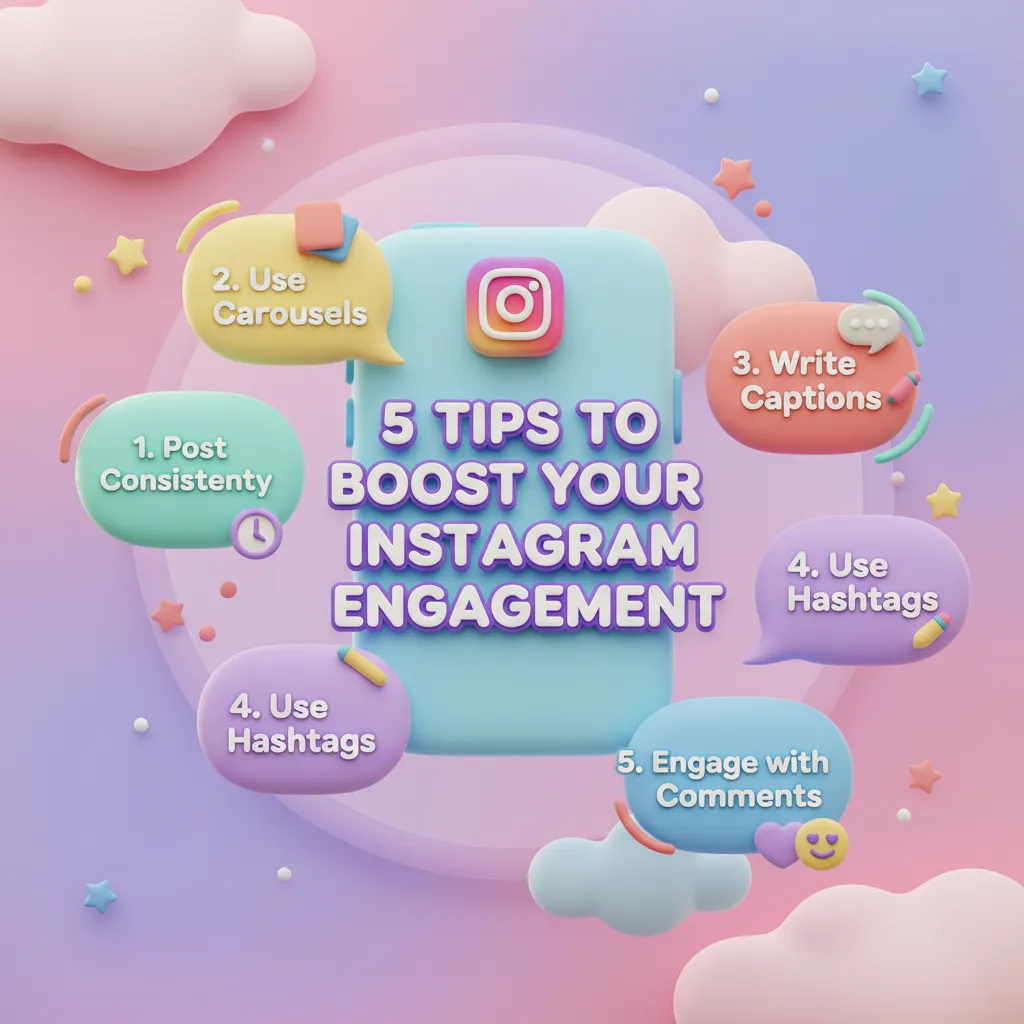 AI-generated social media post example