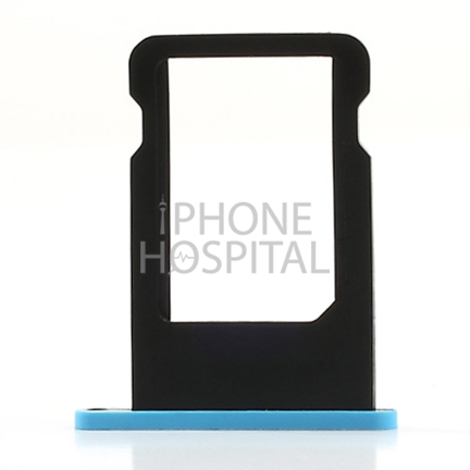 SIM-Tray in Blau für iPhone 5C