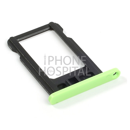 SIM-Tray in Grün für iPhone 5C