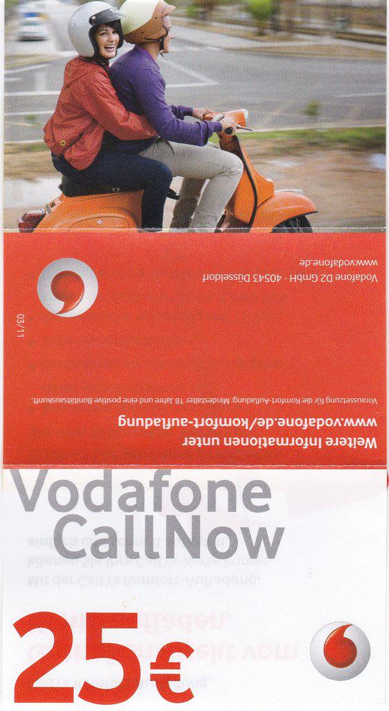 Coin Vodafone Symbol gross-D2 MannesmannVodafone - User Guides-Folders Covers User Guides Germany (Federal Republic) undefined