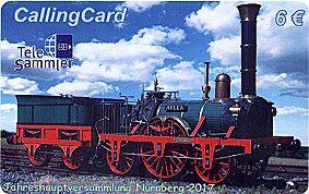 Coin TeleSammler - Mitgliederversammlung 2017 in Nürnberg-CallingCard TS-Deutsche Telekom Germany (Federal Republic) undefined