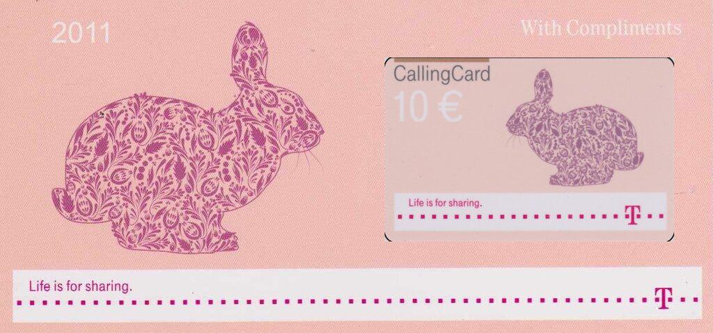 Coin Jahr des Hasen-T-Cards-Folders Covers User Guides Germany (Federal Republic) undefined