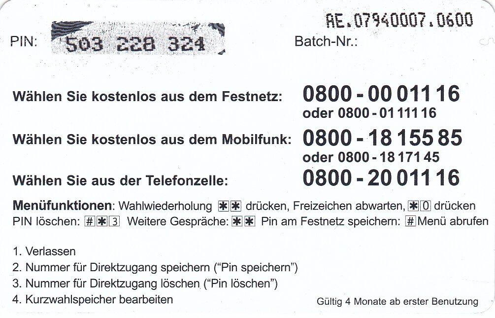 Coin Phone Call-CS-TELECOM-Remote Memory Germany Germany (Federal Republic) undefined