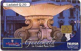 Coin Guatemala La Ciudad Para Vivir - Fuente-Guatemala La Ciudad Para Vivir-Telgua - Ladatel Guatemala undefined