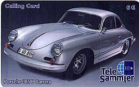 Coin TeleSammler - „Autoträume“ Porsche 356 B 2000 Carrera GT-CallingCard TS-Deutsche Telekom Germany (Federal Republic) undefined