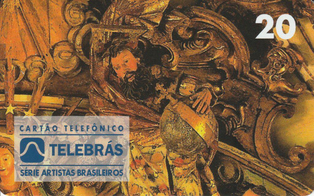 Coin Coroamento de Nossa Senhora - AL2 puzzle-Aleijadinho-Sistema Telebras 00 Brasil undefined