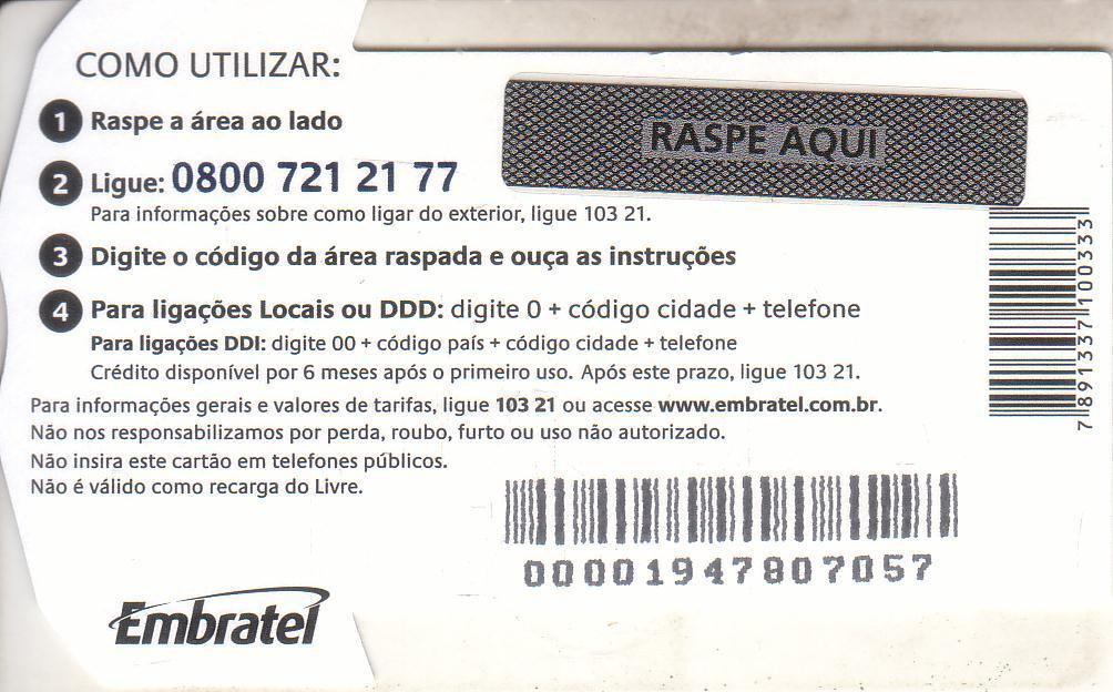 Coin Camisa - Clube RP-Deportivas-Embratel Brasil undefined