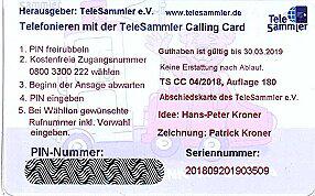 Coin TeleSammler - Wir sind dann mal weg-CallingCard TS-Deutsche Telekom Germany (Federal Republic) undefined