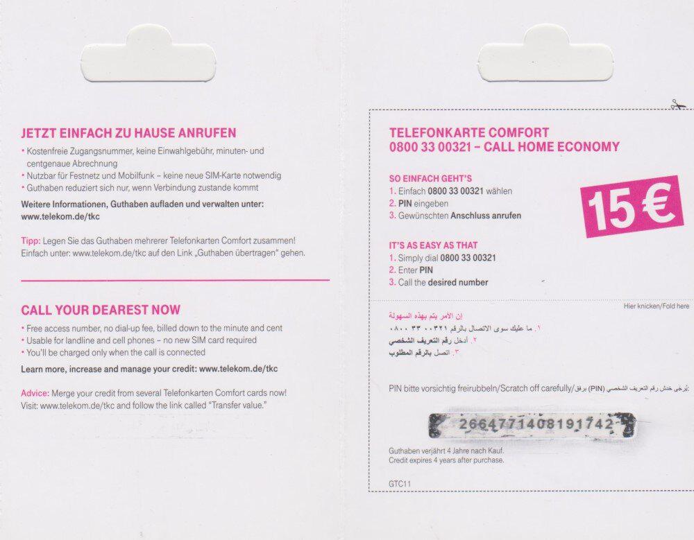 Coin Telefonkarte Comfort-Comfort-Folders Covers User Guides Germany (Federal Republic) undefined